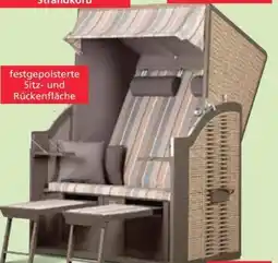 Segmüller Strandkorb Nature Grey Angebot