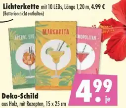Mäc Geiz Lichterkette oder Deko-Schild Angebot