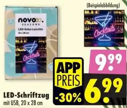 Mäc Geiz LED-Schriftzug Angebot