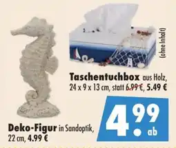 Mäc Geiz Taschentuchbox oder Deko-Figur Angebot