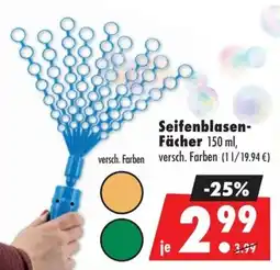 Mäc Geiz Seifenblasen Fächer Angebot