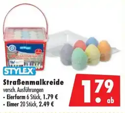 Mäc Geiz STYLEX Straßenmalkreide Angebot