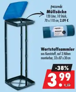 Mäc Geiz Müllsäcke oder Wertstoffsammler Angebot