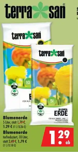 Mäc Geiz terra san Blumenerde Angebot