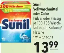 CITTI Markt Sunil Vollwaschmittel oder Color Angebot