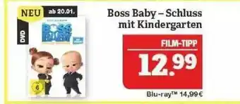 Marktkauf Boss Baby - Schluss Mit Kindergarten Angebot