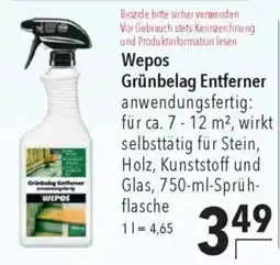 CITTI Markt Wepos Grünbelag Entferner Angebot