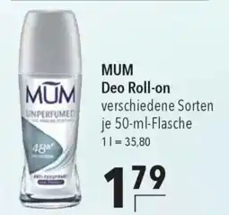 CITTI Markt MUM Deo Roll-on Angebot