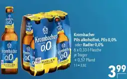 CITTI Markt Krombacher Pils alkoholfrei, Pils 0,0% oder Radler 0,0% Angebot