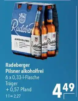 CITTI Markt Radeberger Pilsner alkoholfrei Angebot