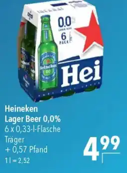 CITTI Markt Heineken Lager Beer 0,0% Angebot