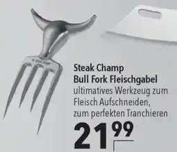 CITTI Markt Steak Champ Bull Fork Fleischgabel Angebot