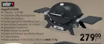 CITTI Markt weber Gasgrill Q1200N Angebot