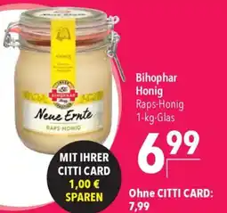 CITTI Markt Bihophar Honig Angebot