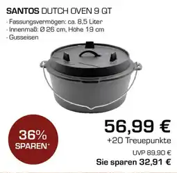 CITTI Markt SANTOS DUTCH OVEN 9 QT Angebot