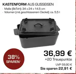 CITTI Markt KASTENFORM AUS GUSSEISEN Angebot