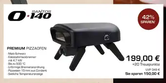CITTI Markt SANTOS PREMIUM PIZZAOFEN Angebot