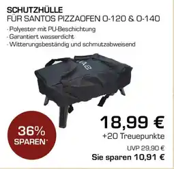 CITTI Markt SANTOS SCHUTZHÜLLE FÜR SANTOS PIZZAOFEN 0-120 & 0-140 Angebot