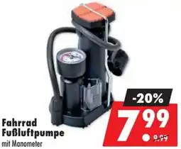 Mäc Geiz Fahrrad Fußluftpumpe Angebot