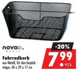 Mäc Geiz Novooo Basic Fahrradkorb Angebot