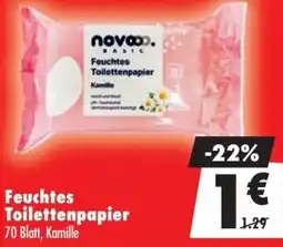 Mäc Geiz Novooo Feuchtes Toilettenpapier Angebot