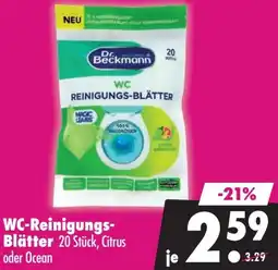 Mäc Geiz WC-Reinigungs Blätter Angebot