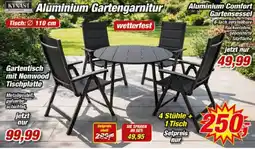 Posten Börse KYNAST Aluminium Gartengarnitur Angebot