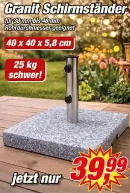 Posten Börse Granit Schirmständer Angebot