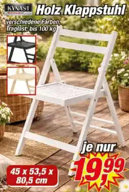 Posten Börse KYNAST Holz Klappstuhl Angebot