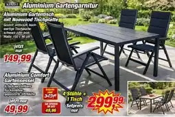Posten Börse KYNAST Aluminium Gartengarnitur Angebot
