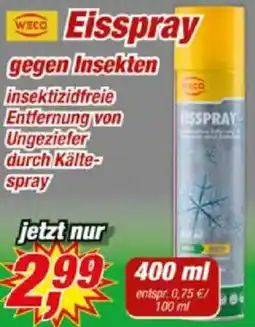 Posten Börse WECO Eisspray gegen Insekten Angebot