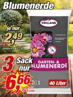 Posten Börse EMSLAND Blumenerde Angebot