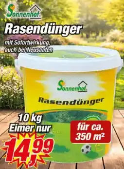Posten Börse Sonnenhof Rasendünger Angebot