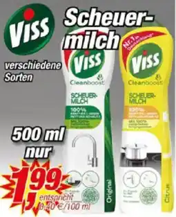 Posten Börse VISS Scheuermilch Angebot