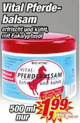 Posten Börse Vital Pferdebalsam Angebot
