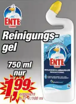 Posten Börse WC ENTE Reinigungsgel Angebot