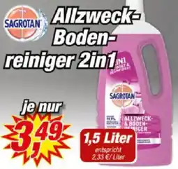 Posten Börse SAGROTAN Allzweck Bodenreiniger 2in1 Angebot