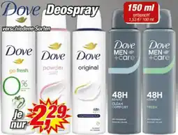 Posten Börse Dove Deospray Angebot