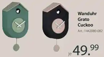 Wanduhr Grato Cuckoo