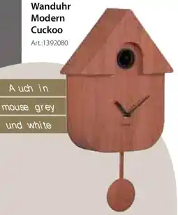 Zurbrüggen Wanduhr Modern Cuckoo Angebot