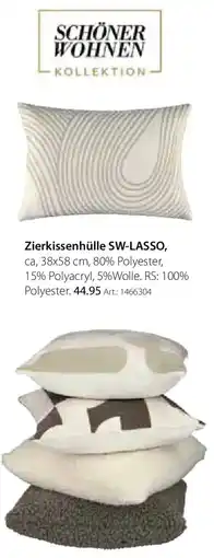 Zurbrüggen SCHÖNER WOHNEN Zierkissenhülle SW-LASSO Angebot