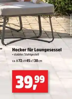 Thomas Philipps Hocker für Loungesessel Angebot