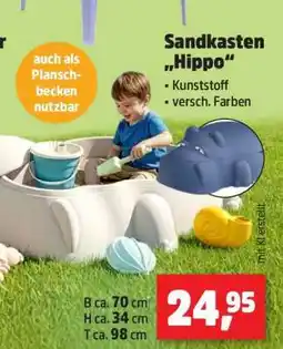 Thomas Philipps Sandkasten „Hippo“ Angebot