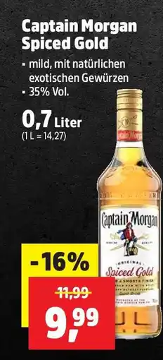 Thomas Philipps Captain Morgan Spiced Gold Angebot