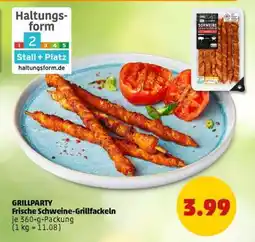 PENNY Frische Schweine-Grillfackeln Angebot