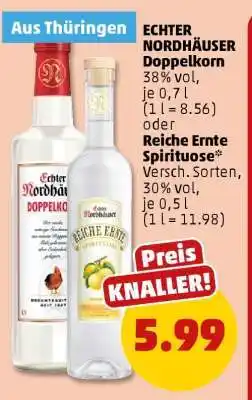 PENNY Echter Nordhäuser Doppelkorn Angebot