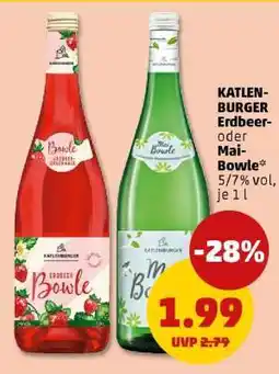 PENNY KATLENBURGER Erdbeer- oder Mai-Bowle Angebot