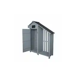 Netto Marken-Discount Werkzeugschrank aus Holz mit Anbau, ca. 131 x 54 x 180 cm - Grau Angebot