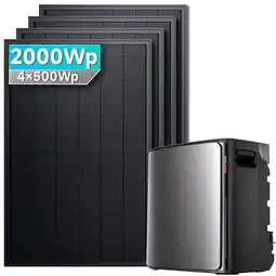 Netto Marken-Discount Solarmars Balkonkraftwerk 3,84kWh Set EcoFlow STREAM Ultra X 2000W Solarpanel - Ohne Halterung Angebot