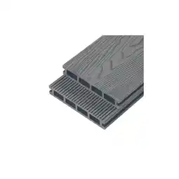 Netto Marken-Discount HOME DELUXE WPC Terrassendielen SAMANA PREMIUM Komplettset - Anthrazit 2m² Angebot